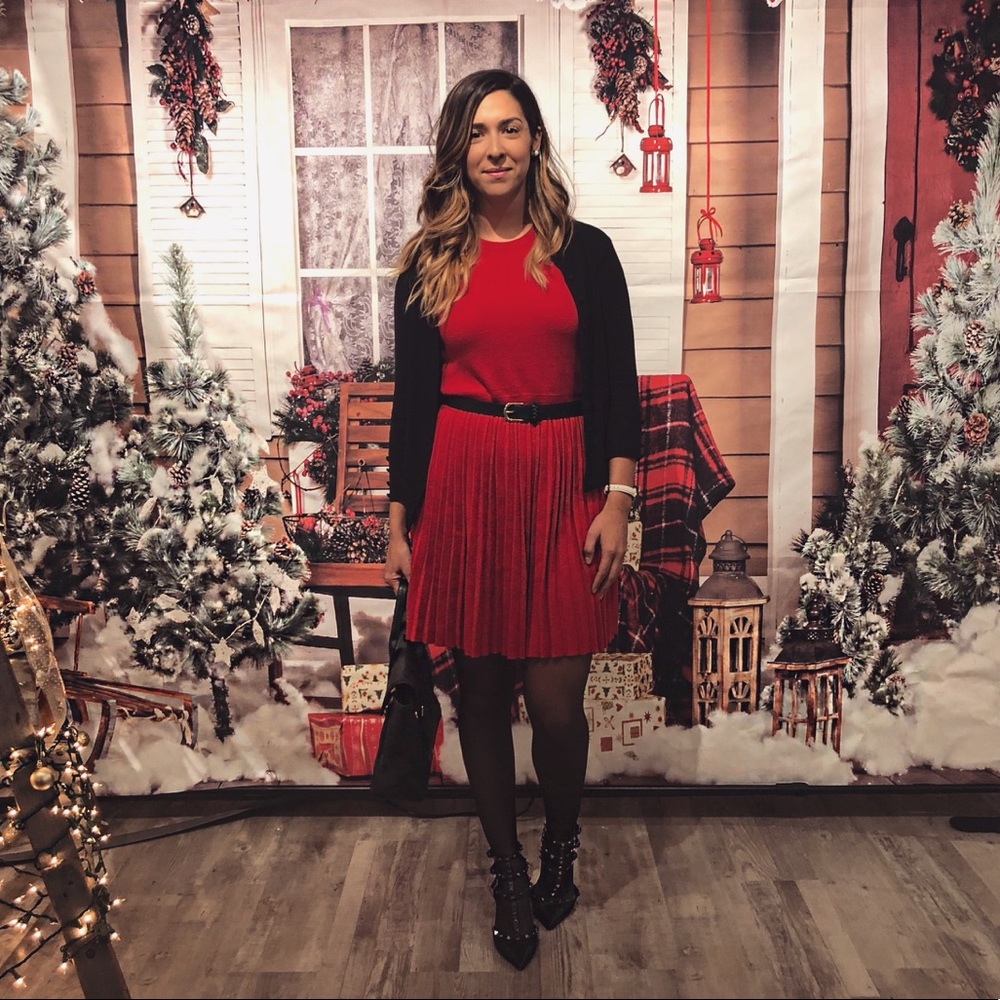 Sleeveless Sweater Dress